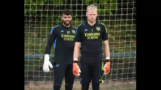 Jens Lehmann is confused by Mikel Arteta's choice to replace Aaron Ramsdale with David Raya.