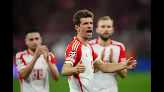 Muller credits Bayern teammate for turning their season around after 'hunting' Arsenal player aggressively.
