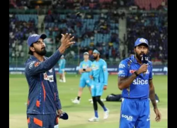 LSG chooses to field first, includes Mayank Yadav in lineup against MI.