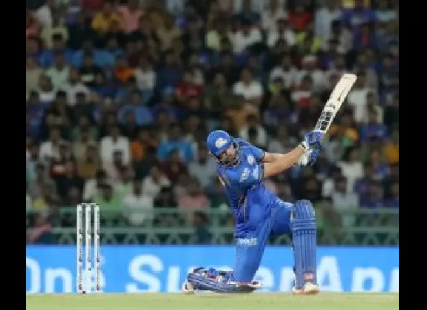 MI scored 144 runs in their innings against LSG.