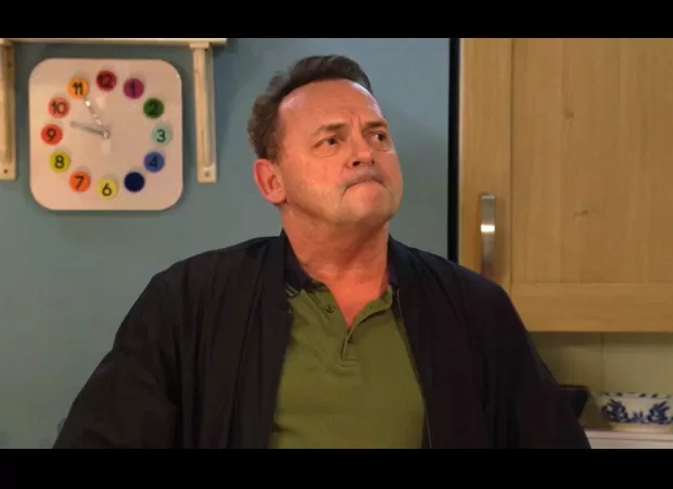 EastEnders character Billy Mitchell has a difficult time delivering tragic news in a recent episode.