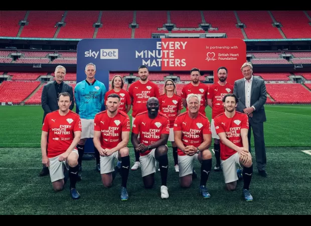 Football greats unite to educate country on CPR techniques.