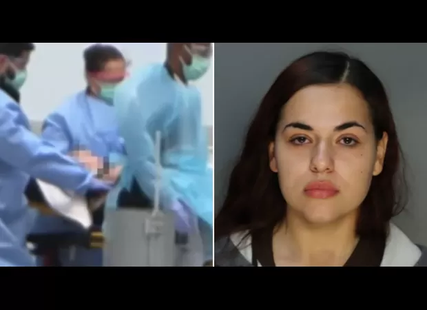 A 3-year-old accidentally shot himself in the foot with his mother's police-issued gun while she was cooking.