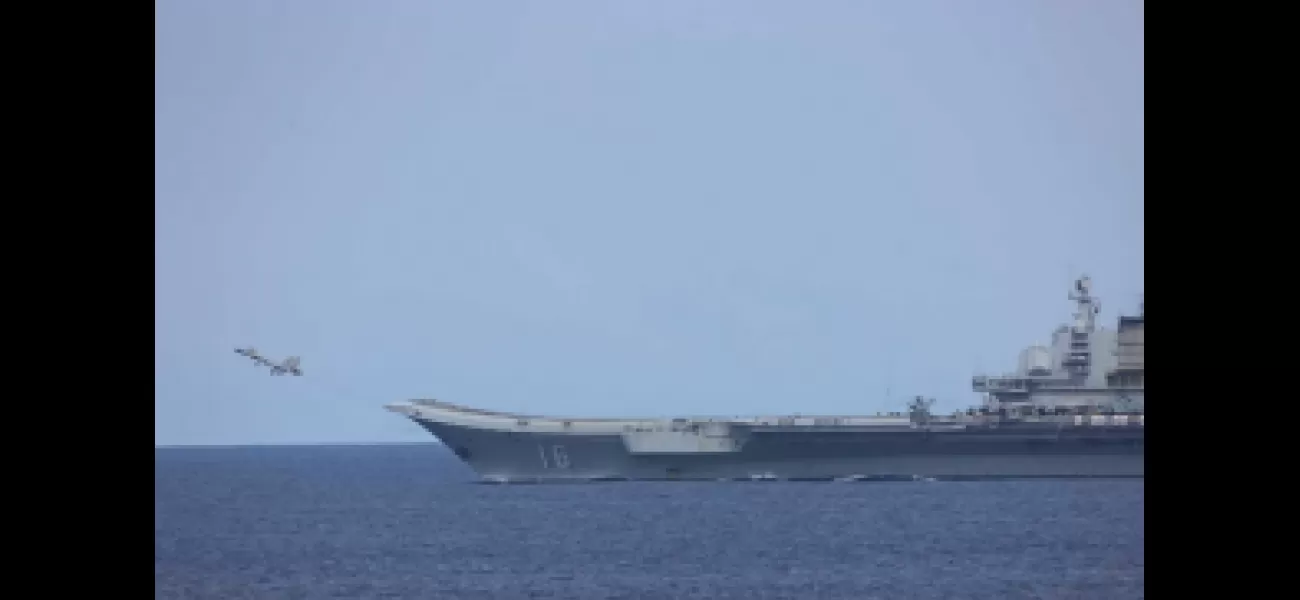 China's newest aircraft carrier embarks on sea trials as tensions rise in the South China Sea.