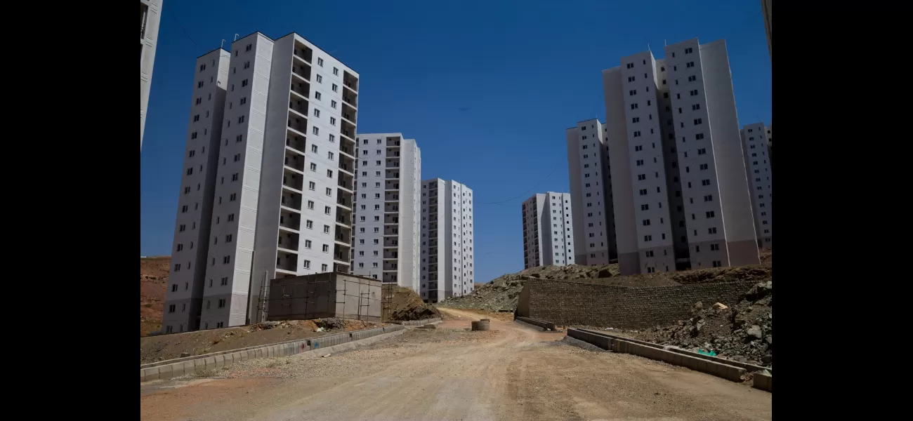 'Abandoned 'Paradise City' with decaying skyscrapers.'