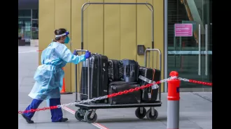 Victoria's health department no longer responsible for hotel quarantine charges.