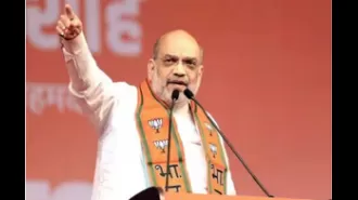 Two members of Samajwadi Party charged with involvement in altered video of Home Minister Amit Shah.