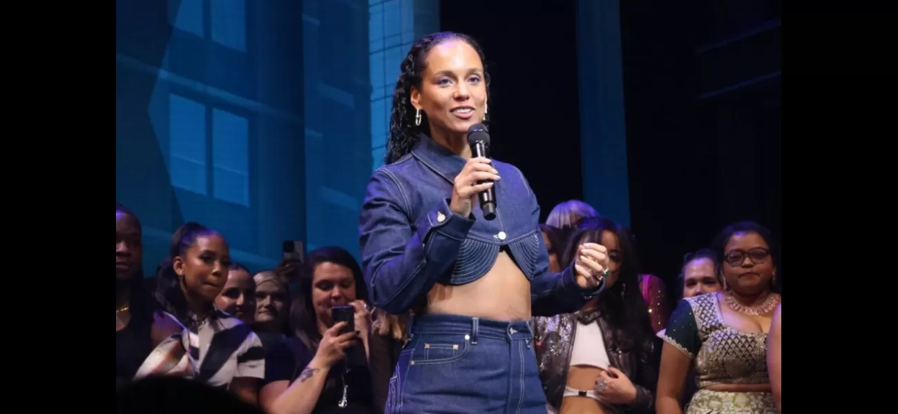 Alicia Keys celebrates 