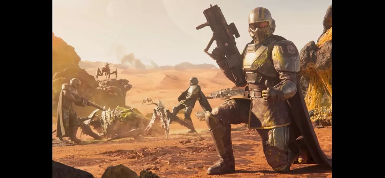 After only two months, Helldivers 2 has become one of Sony's top-selling games.