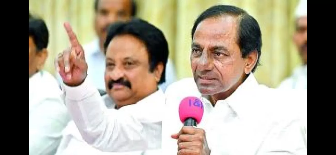 EC stops KCR from campaigning for 48 hrs for 'offensive remarks' about congress.