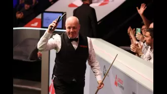 Snooker player John Higgins discusses his future plans following his loss at the World Championship.