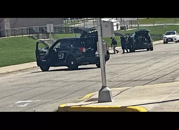 Danger at school as police look for shooter inside