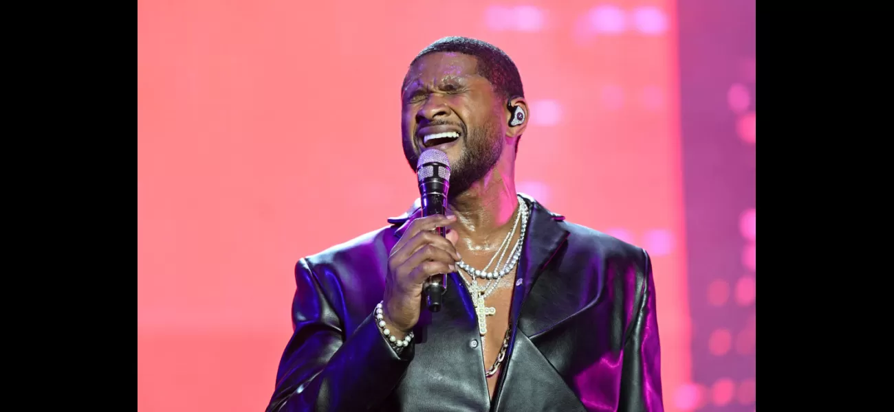 Usher invested all his money in his first Las Vegas show, seeing it as an investment in his legacy.