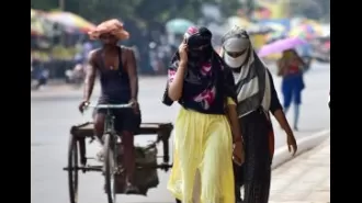 Odisha is experiencing extreme heat, with one of its cities recording a temperature of 45 degrees Celsius.