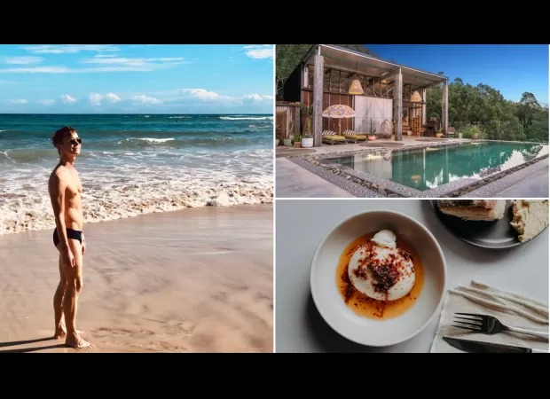 Experience the ultimate vacation in Byron Bay with music-brewed beer and a crystal castle.