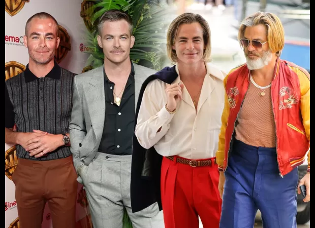 Chris Pine's transformation into a 