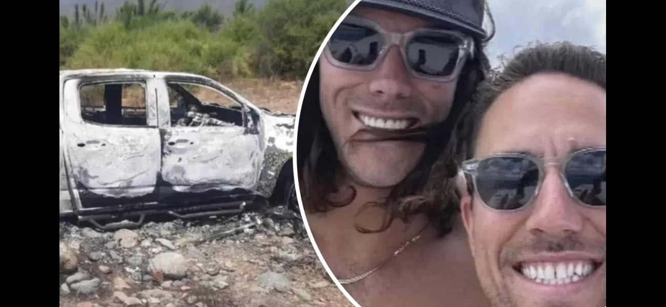 Damaged vehicle discovered while looking for Australian siblings who disappeared in Mexico.