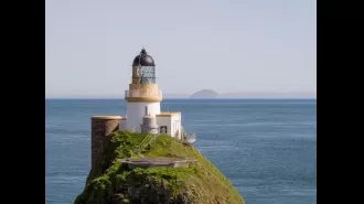 A Scottish island with its own helipad and pub is up for sale.