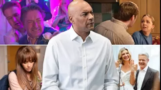 Soap spoilers reveal major plot twists in EastEnders, Emmerdale, and Hollyoaks, including a wedding tragedy and a chilling twist in Emmerdale.
