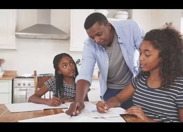 Many black parents are actively involved in their child's education, despite common beliefs.