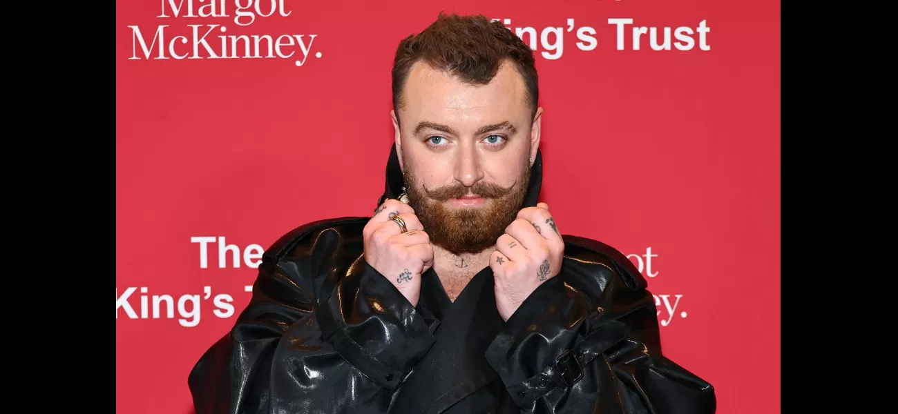 Sam Smith rocks striking fashion statement with bin bag-inspired outfit at Royal event.