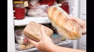 Is freezing bread truly beneficial for one's health?