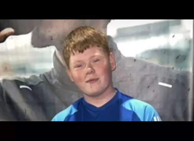 A 15-year-old boy convicted of murdering Alfie Lewis after stabbing him outside a primary school.