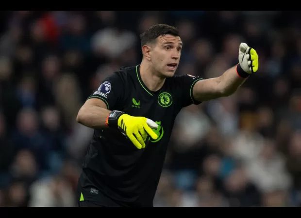 Aston Villa gives an update on Emi Martinez's injury before their match against Brighton.