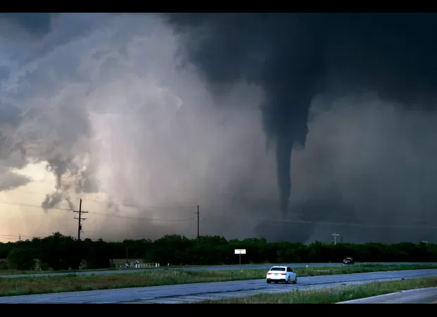 Multiple tornadoes cause terrifying destruction in towns.