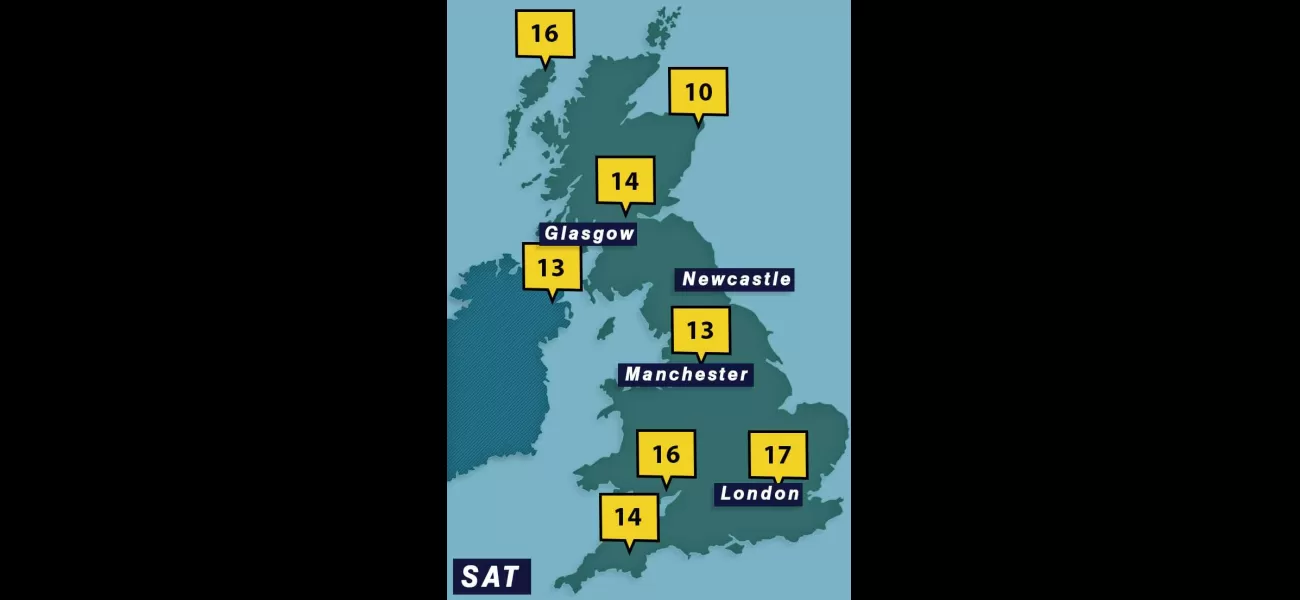 This weekend's weather will be a mix, but at least it will be warm.