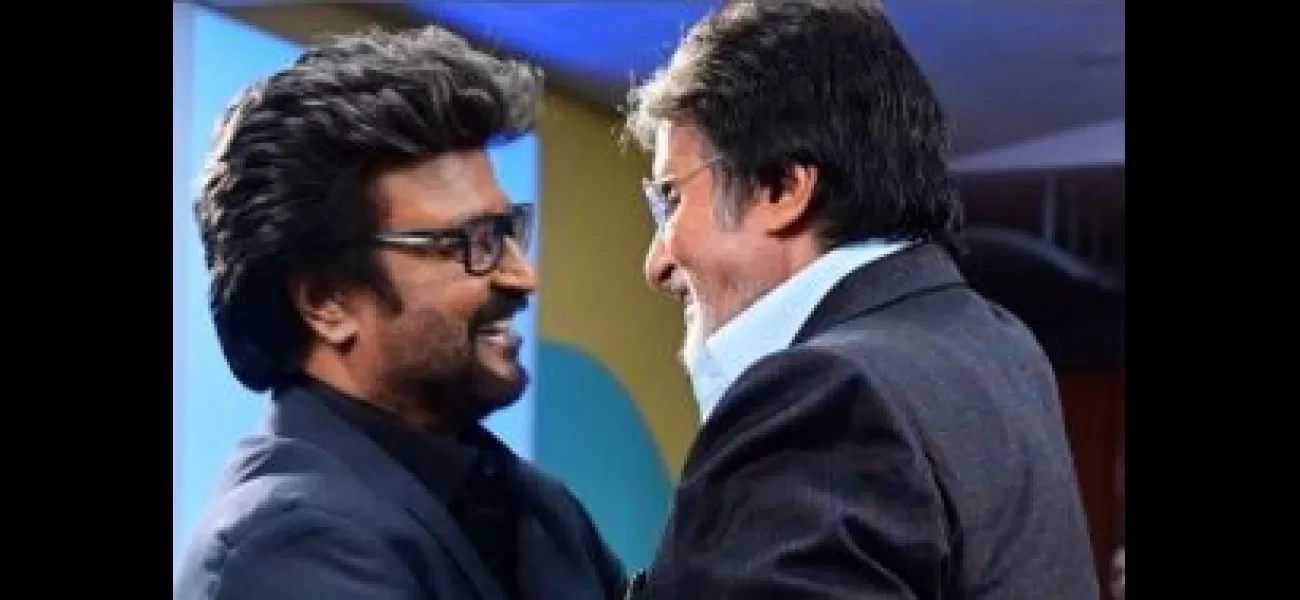 Bollywood and Kollywood icons Amitabh Bachchan and Rajinikanth join forces for 'Vettaiyan'.