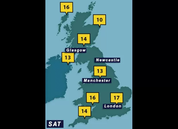 This weekend's weather will be a mix, but at least it will be warm.