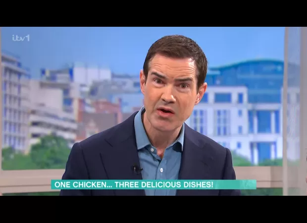 After receiving rude treatment from Jimmy Carr, a TV chef is now recovering with a cocktail in hand.