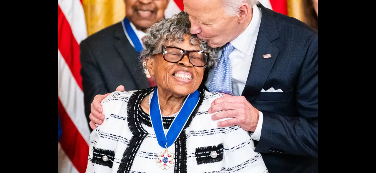 Joe Biden gives 19 people the Presidential Medal of Freedom.