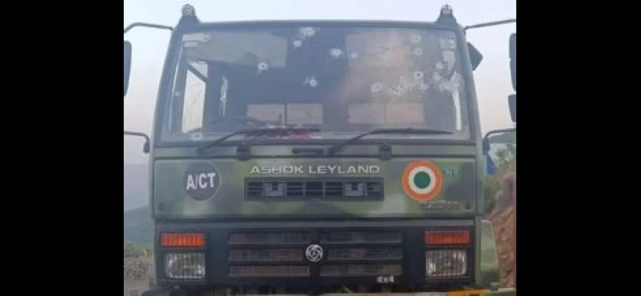 Terrorists open fire on IAF convoy in J&K before Lok Sabha polls, leaving 1 dead and 4 injured.