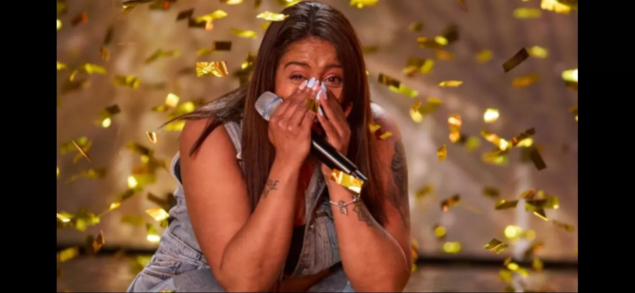 Teacher with unique voice gets Golden Buzzer on Britain’s Got Talent, causing her to cry tears of joy.