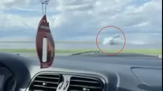 Helicopter with heart attack patient crashes moments after takeoff.