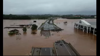 Deadly floods in Brazil leave many dead and missing, marking the worst in nearly 100 years.