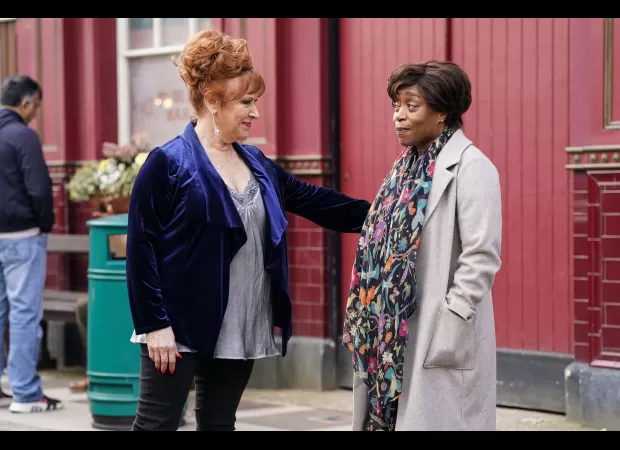 Patrick discovers the truth about Pastor Clayton being a sex attacker in EastEnders, but not from Yolande.