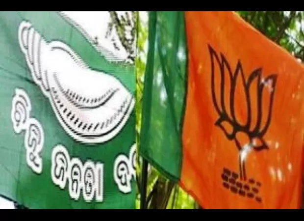 BJD and BJP engage in heated exchanges as elections approach.
