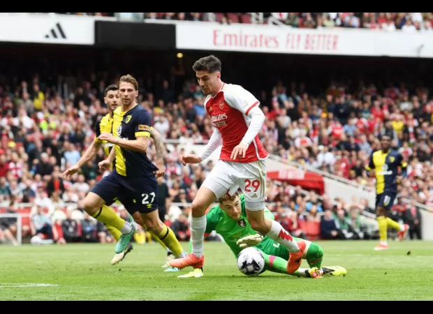 Bournemouth's goalkeeper has reacted to Kai Havertz's statement regarding the controversial penalty awarded to Arsenal.
