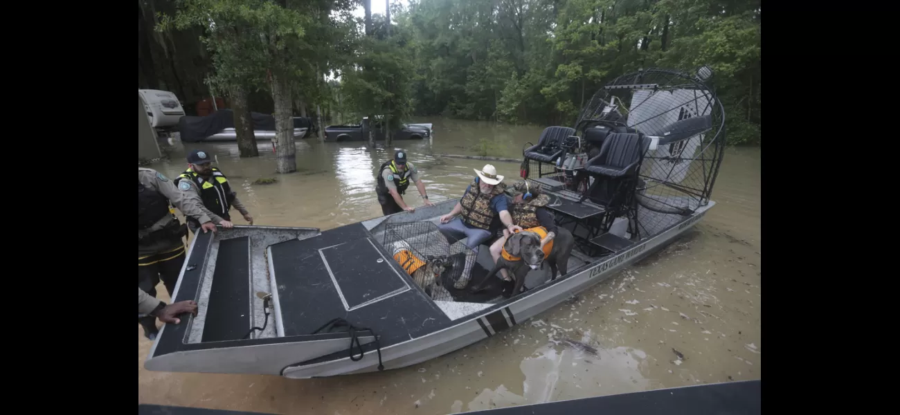Many people saved from floodwaters in Texas as Houston sees ongoing rise in water levels.