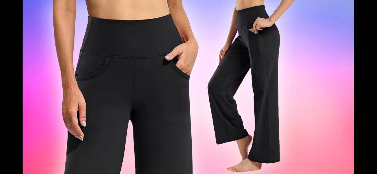 Get versatile and stylish with these £30 wide-leg leggings from Amazon that are perfect for transitioning from the gym to a night out.