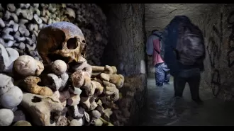 Explore the massive underground 'Empire of Death,' spanning 200 miles below the surface.