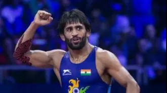 Sources say Bajrang Punia, a wrestler, has been temporarily banned by NADA and there is a possibility that he may lose his spot in the Paris competition.