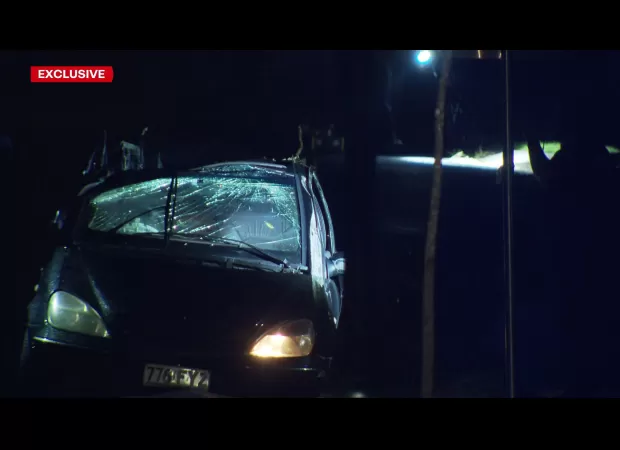 Fatal car crash in Brisbane area as vehicle collides with tree.