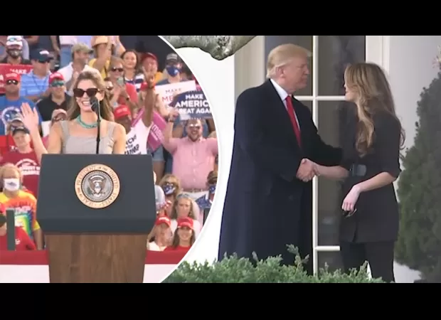 Hope Hicks is a longtime aide who is testifying in a case involving President Trump.