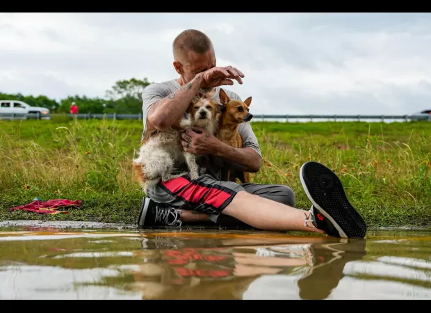 Many people saved from Texas floods as Houston still experiences high water levels.