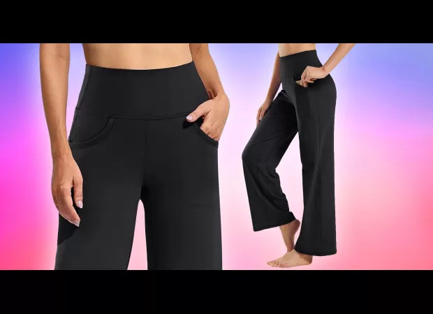 Get versatile and stylish with these £30 wide-leg leggings from Amazon that are perfect for transitioning from the gym to a night out.