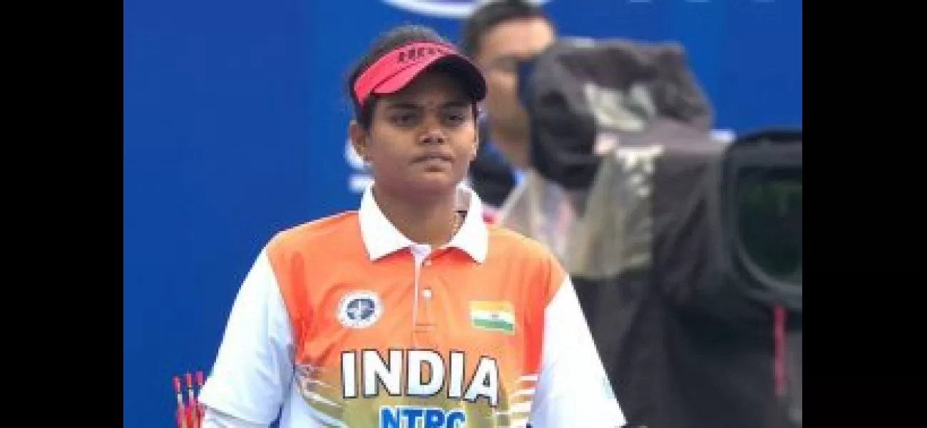 Jyothi the archer longs for Olympic success.